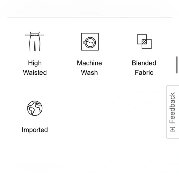 Express Columnist Fitted Through Knit Ankle High Rise Size S 🩵 - Picture 6 of 10